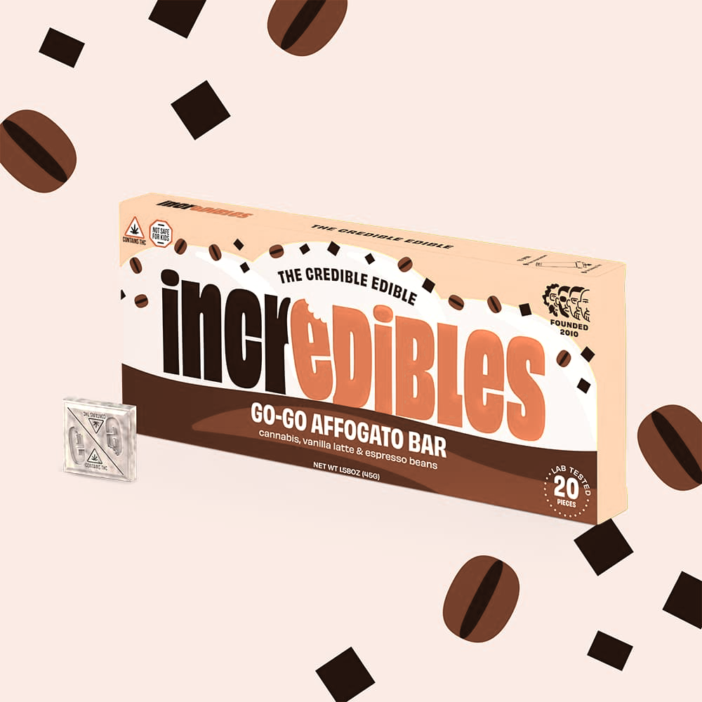 incredibles – Go-Go Affogato Bar [20pk] (100mg)